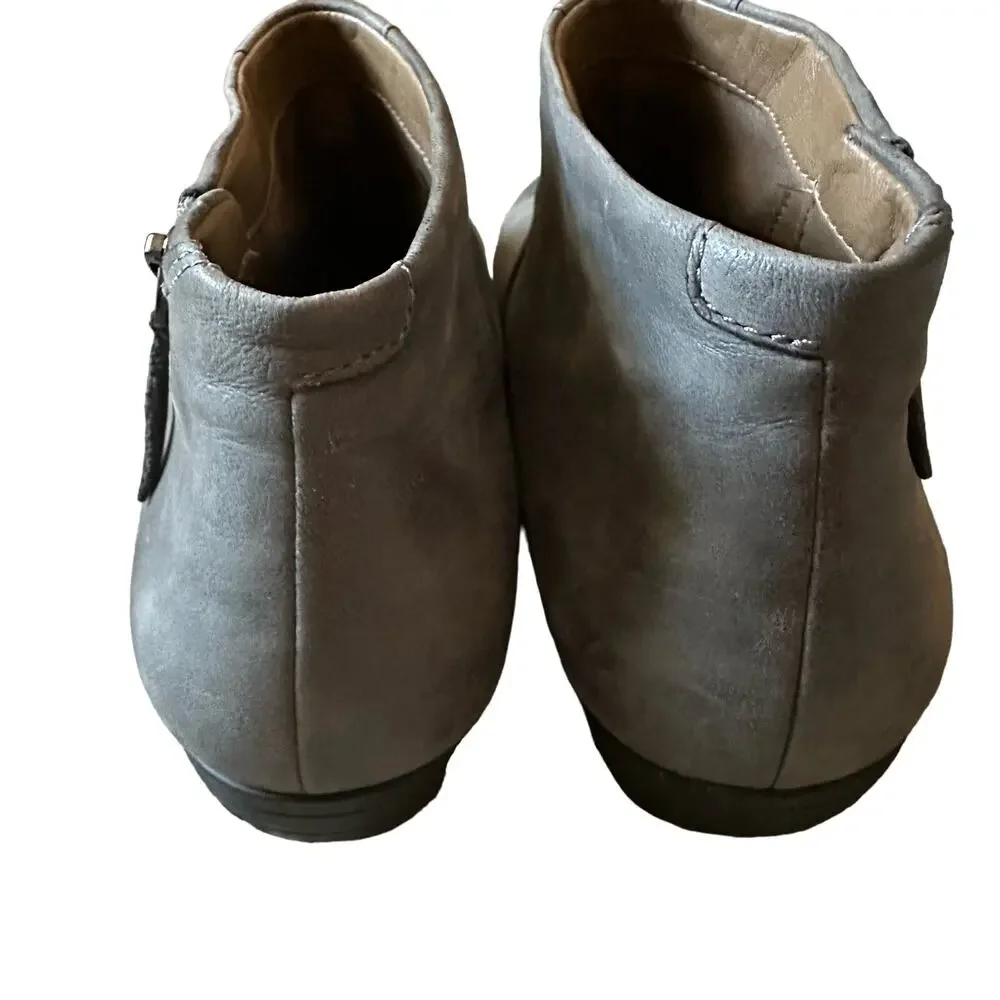Dansko | Size 9.5 Euro 40 Fifi Ankle Grey Burnished Nubuck